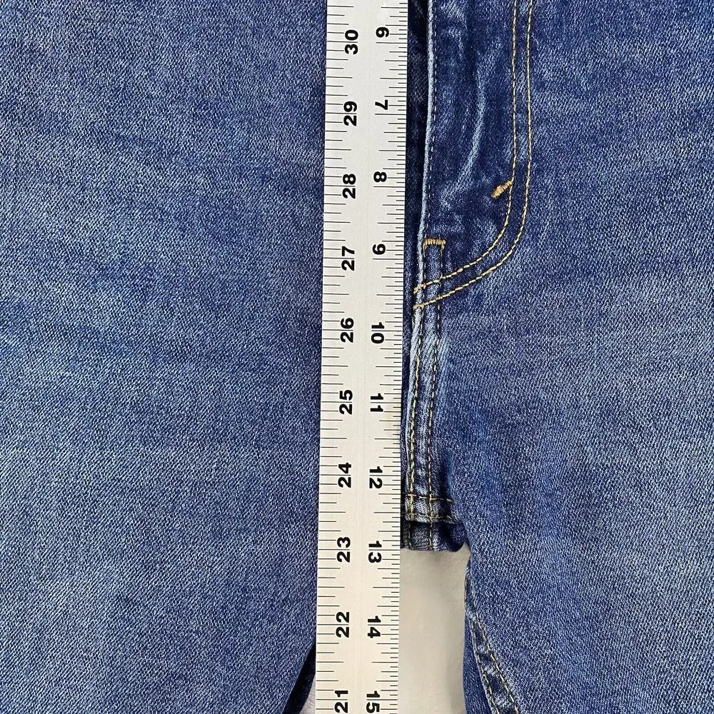 NWT Levi's Mens Dark Stonewash Regular Fit Straight Leg Jeans 505 Size W38 x L30